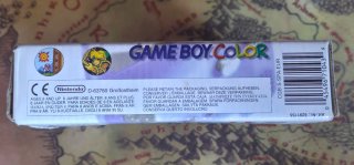 Nintendo Game Boy Color Morado translúcido en caja
