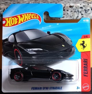 Hot Wheels Ferrari SF90 Stradale Nera