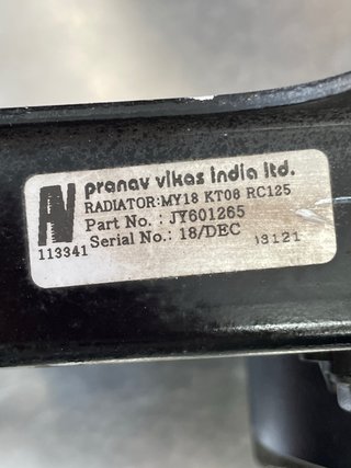 Radiador KTM RC 125 2020