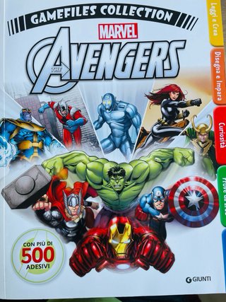 Riviste giochi avengers
