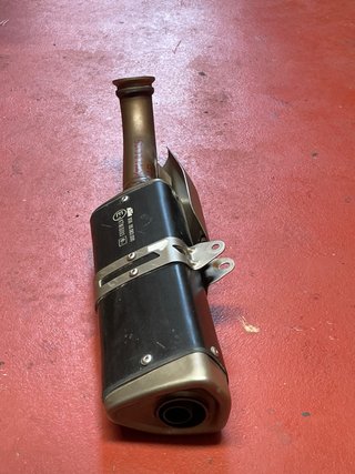 Tubo de escape ktm rc 125 2020