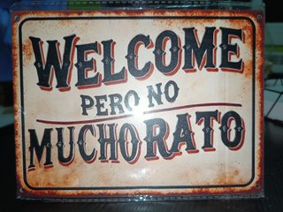 Placa decorativa