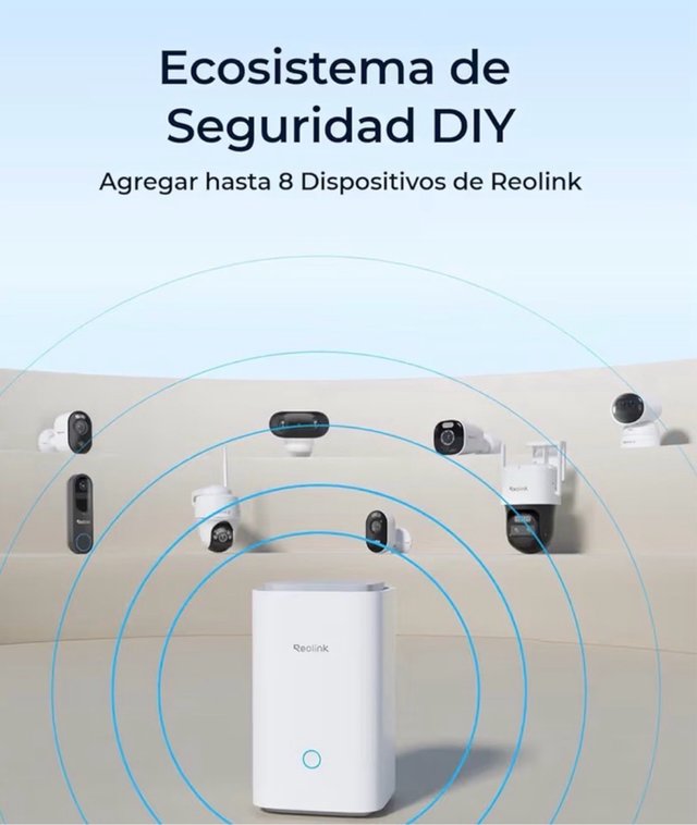 Reolink 2 Cámaras 4K Argus 4 Pro + Panel