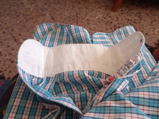 Camisa GAS manga larga cuadros hombre