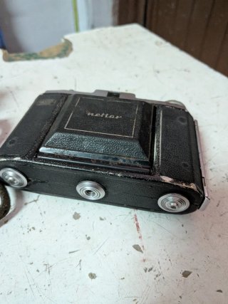 Zeiss Ikon Nettar 515/2 Fotocamera Vintage Anni '5