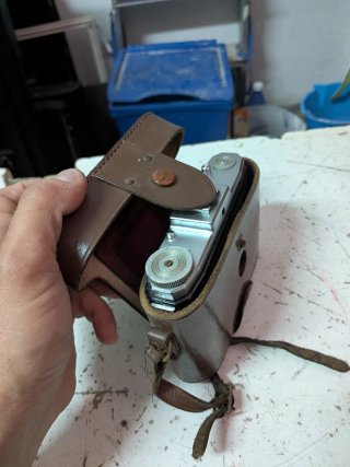Zeiss Ikon Nettar 515/2 Fotocamera Vintage Anni '5
