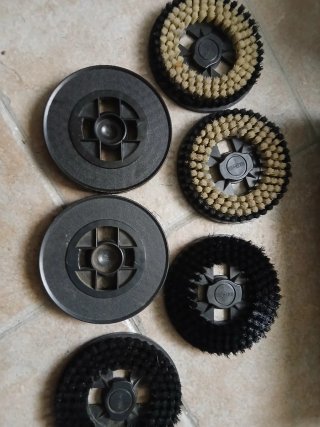 Spazzole Vorwerk lucidatrice set 6 pezzi