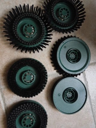 Spazzole Vorwerk lucidatrice set 6 pezzi