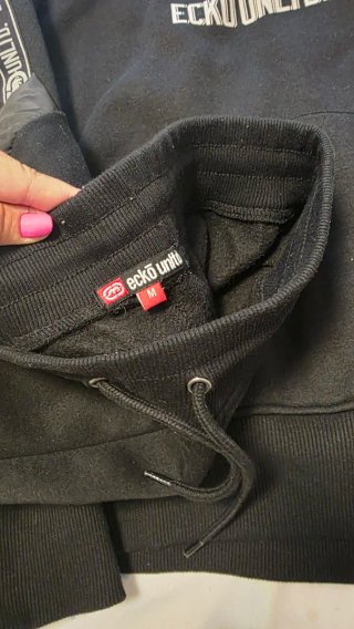 Sudadera L  Pantalon M  Chándal Ecko Unltd Negro