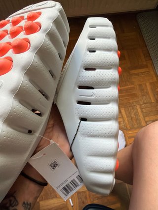 Chanclas Nike Mind 001 Blancas Naranja