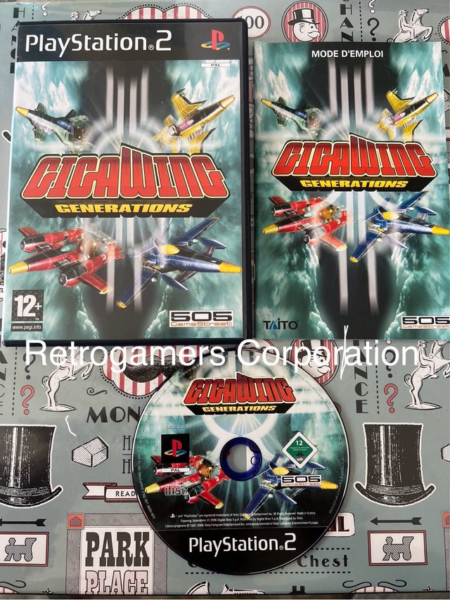 GigaWing Generations PlayStation 2