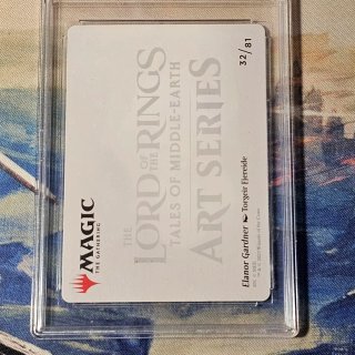 Magic The Gathering LOTR Art Series 32/81 Gradata