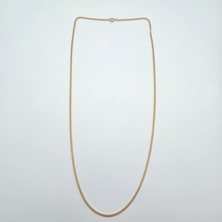 Cadena de Oro Maciza 18K, Cubana fina, 10gr, 56cm