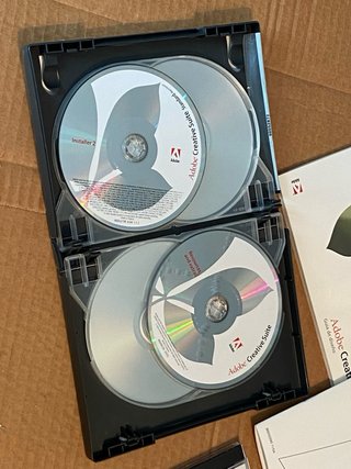 Adobe Creative Suite Standard per Mac. Vintage.
