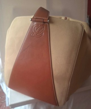 Bolso Loewe Fin de Semana Beige/Marrón