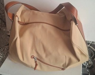 Bolso Loewe Fin de Semana Beige/Marrón