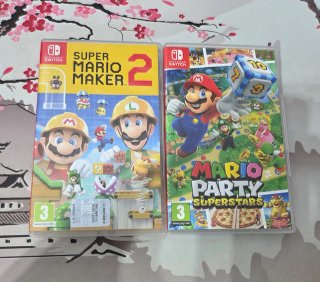Super Mario Maker 2 y Mario Party Superstars