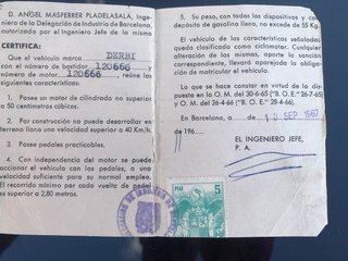 Derbi antorcha 49cc año 1967