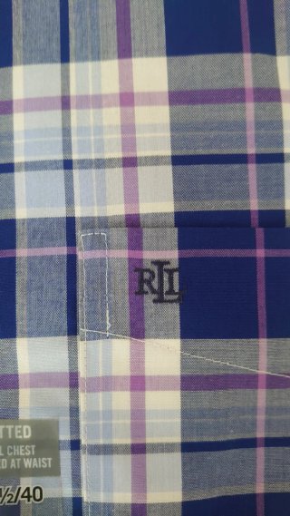 Camisa Polo Ralph Lauren cuadros M.