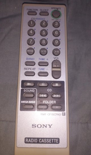 Mando a distancia Sony RM-SC30 y RM-860