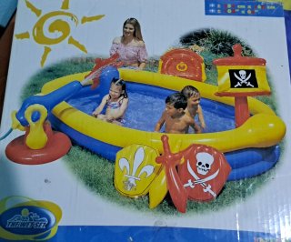 Piscina hinchable Intex Pirata 254x168 cm
