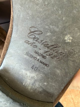 Mocasines Castellano Marrones T40