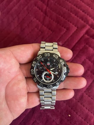 TAG Heuer Formula 1 Cronógrafo Negro/Plata