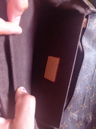 Bolso Louis Vuitton Marrón y Rosa