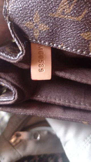 Bolso Louis Vuitton Marrón y Rosa