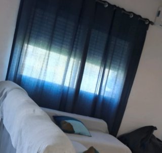 Cortinas azules