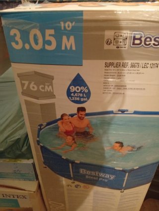 Piscina Bestway Steel Pro 3.05m x 76cm