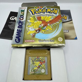 Pokémon Oro Game Boy Color Nintendo