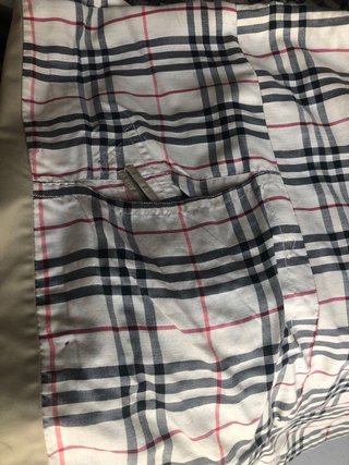 Gabardina Burberry clasica Beige Talla XL