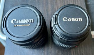 Objetivo Canon 22-55mm Ultrasonic y 35-80mm