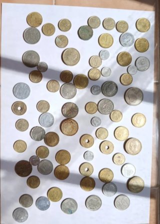 Monedas.