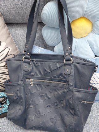 Bolso Desigual Maxi Azul Nuevo