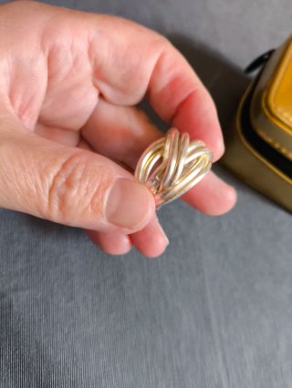 Anillo Tous Plata Perla Original