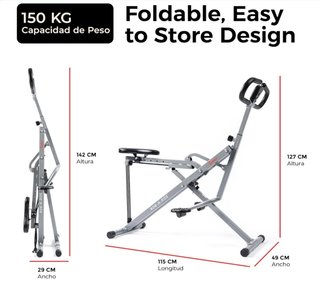 Sunny Health & Fitness Row-n-Ride