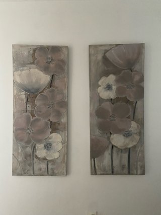 Set 2 Quadri Fiori