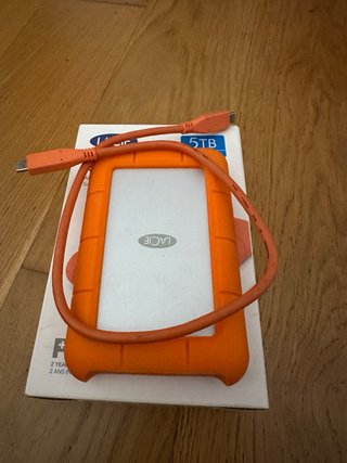 LaCie Rugged USB-C 5TB Disco Duro Externo