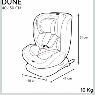 Silla coche Nania i-Size Dune 40-150