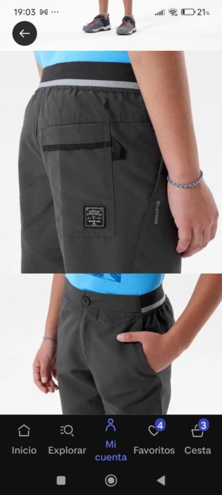 Ropa infantil Decathlon Tallas 10-14
