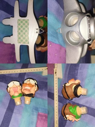 2 tapones de botella