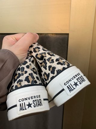 Converse  Platform lift hi Leopard 38