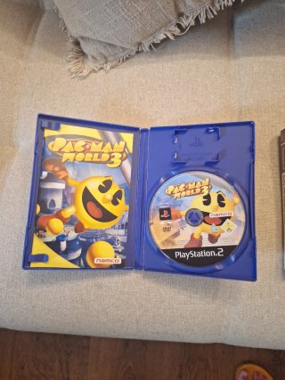 PS2 Pac-Man World 3 y Buffy Chaos Bleeds