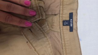 Pantalón corto beige Talla 38