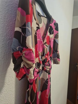 Vestido estampado talla 38