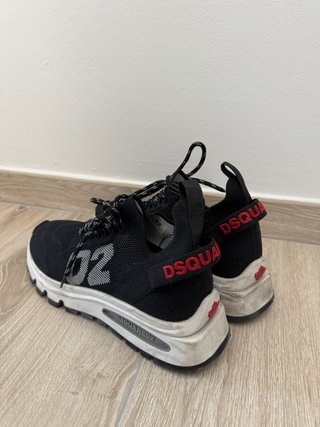 Sneakers Dsquared2 nere e bianche