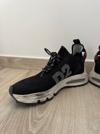 Sneakers Dsquared2 nere e bianche