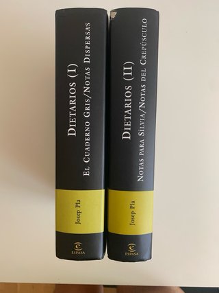 Josep Pla – Dietarios completos. Espasa, tapa dura
